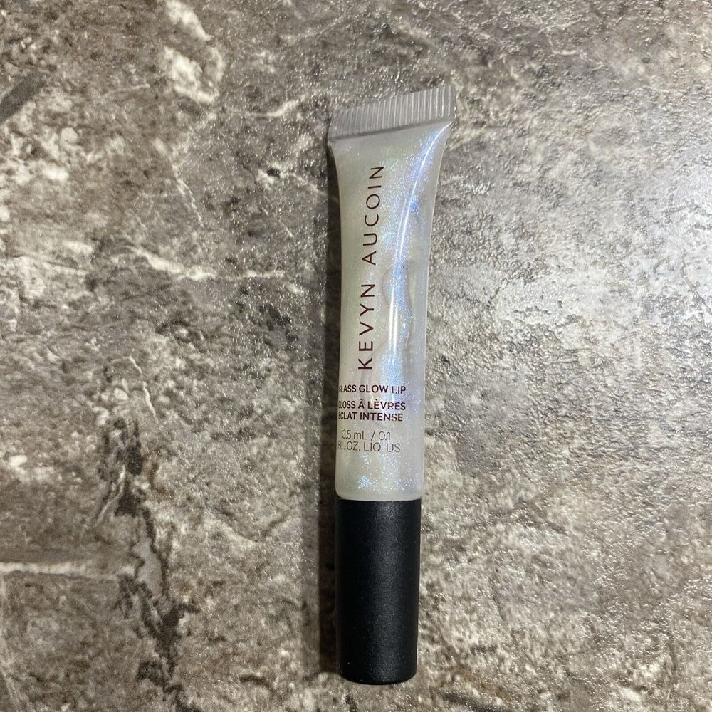 Kevyn Aucoin Glass Glow Lip Gloss Crystal Clear 3.5 Ml Travel Size